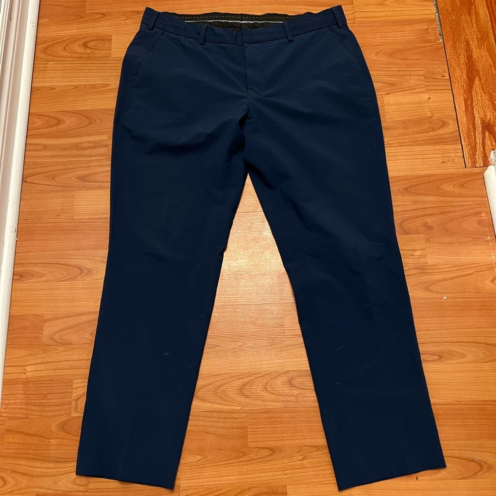 Tahari Slacks Blue sz 36